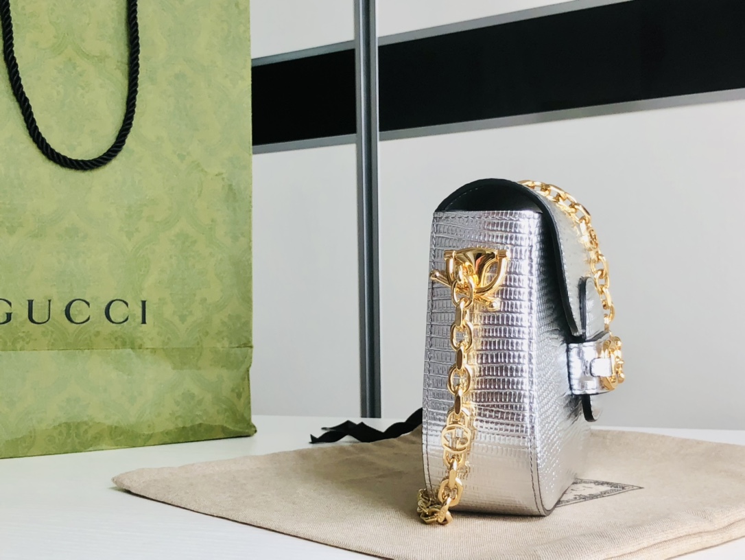 Gucci 1955 Horsebit Shoulder Bag-20.6*14.4*5.1CM Gucci 1955 Horsebit Shoulder Bag-20.6*14.4*5.1CM