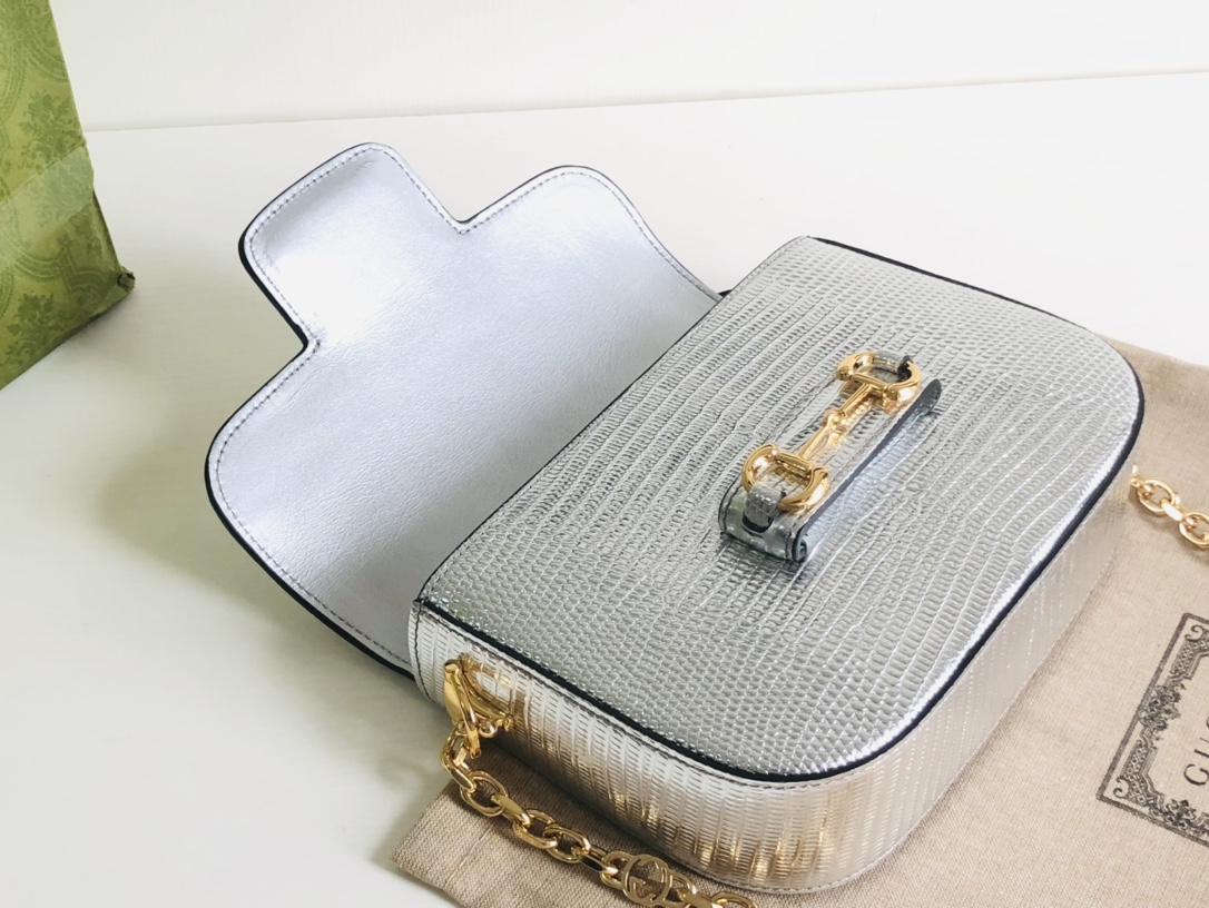 Gucci 1955 Horsebit Shoulder Bag-20.6*14.4*5.1CM Gucci 1955 Horsebit Shoulder Bag-20.6*14.4*5.1CM