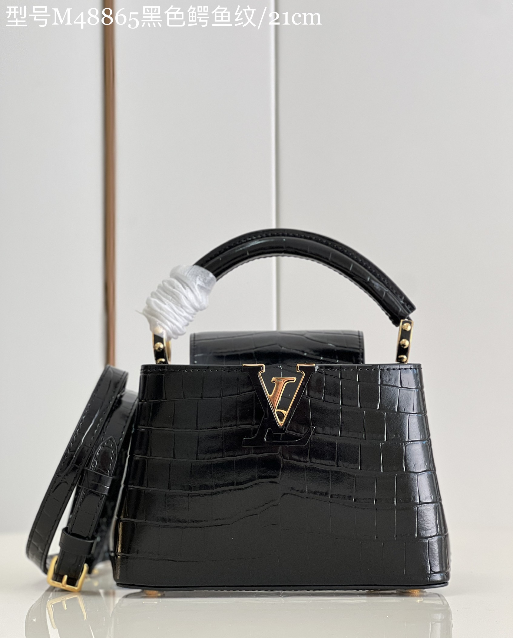 Louis Vuitton Mini Capucines Handlebag-21*14*8CM