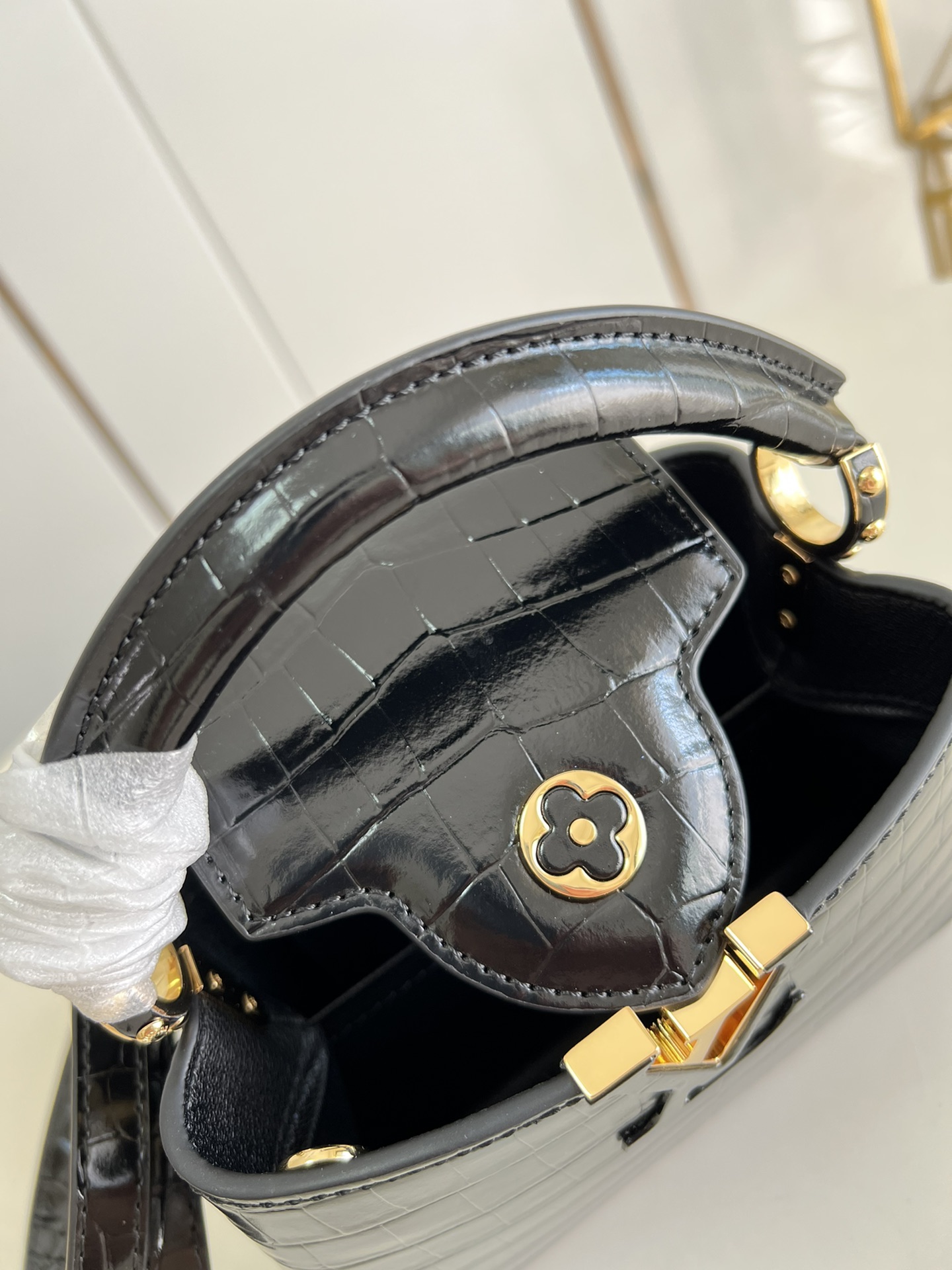 Louis Vuitton Mini Capucines Handlebag-21*14*8CM