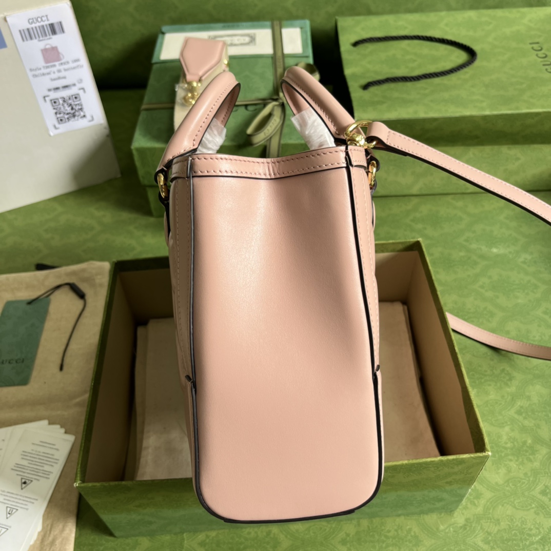 Gucci GG Matelassé Handlebag-23*22*10CM