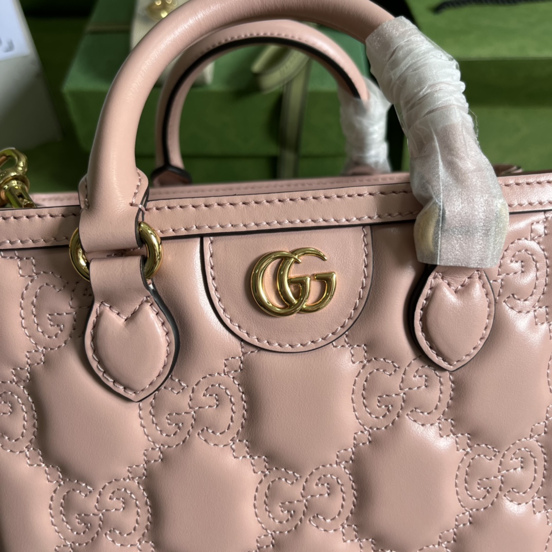 Gucci GG Matelassé Handlebag-23*22*10CM