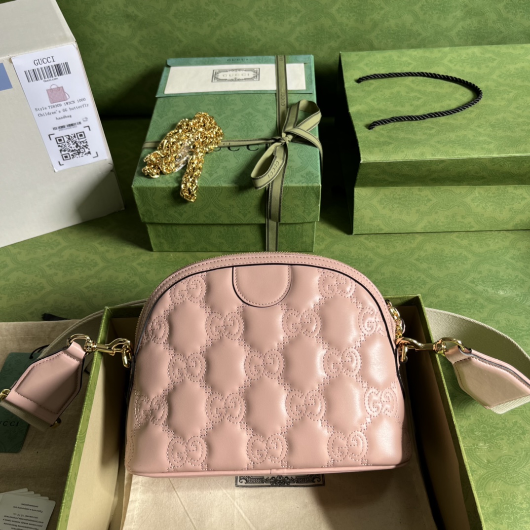 Gucci GG Matelassé Handlebag-23.5*19*8CM