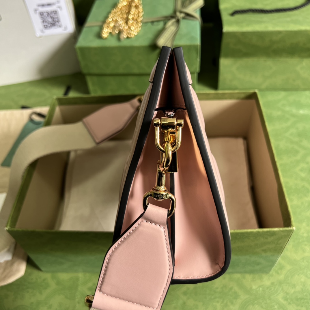 Gucci GG Matelassé Handlebag-26*17.5*8CM