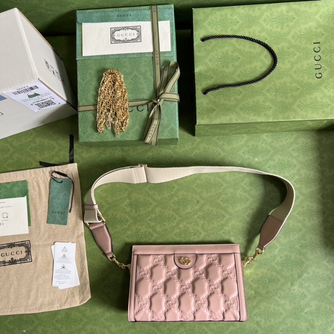 Gucci GG Matelassé Handlebag-26*17.5*8CM