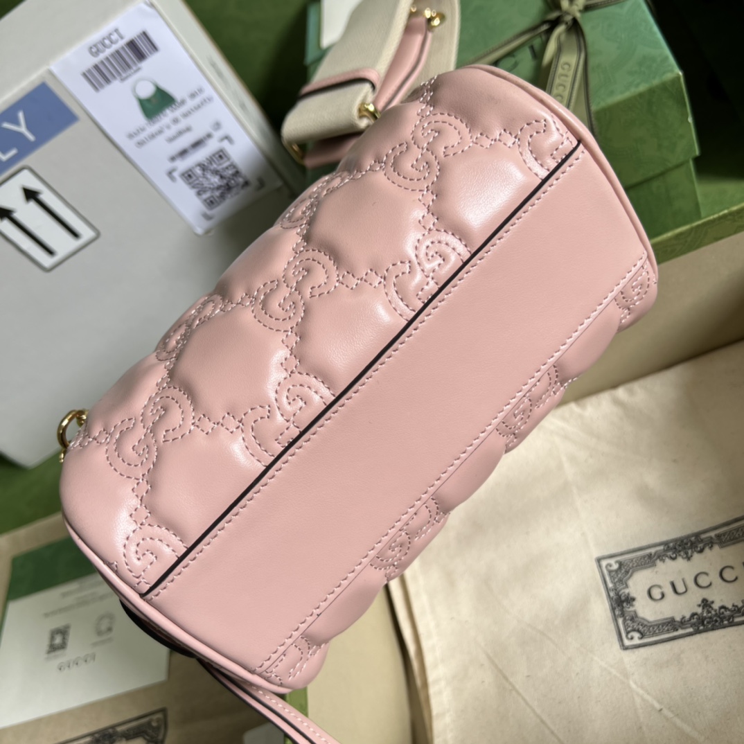 Gucci GG Matelassé Handlebag-19*13*11CM