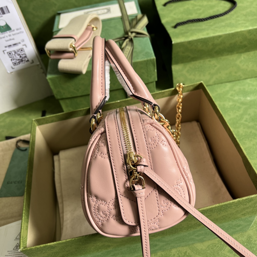 Gucci GG Matelassé Handlebag-19*13*11CM