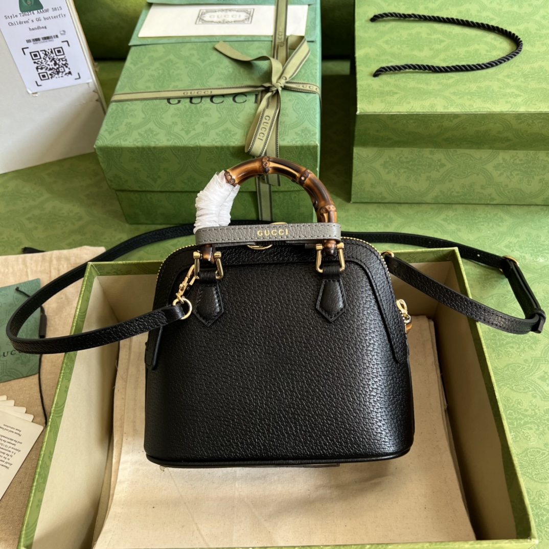 Gucci Diana Bamboo Mini Tot Bag-20x16x8.5CM