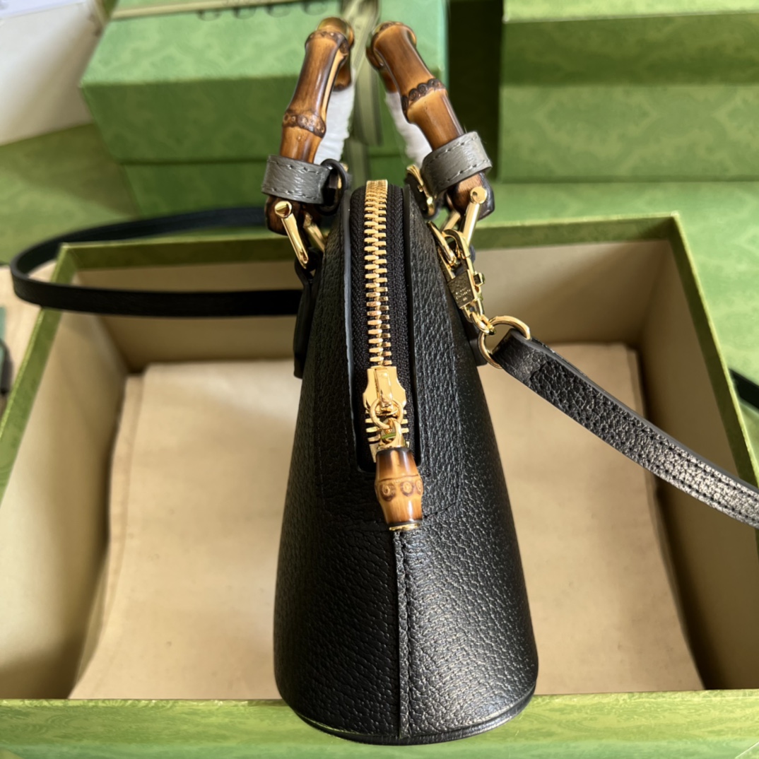 Gucci Diana Bamboo Mini Tot Bag-20x16x8.5CM