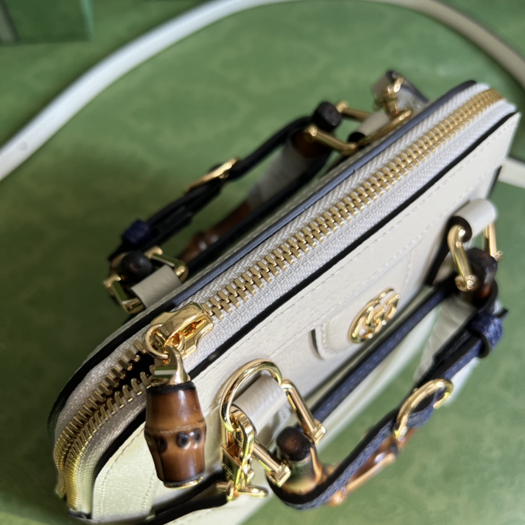 Gucci Diana Bamboo Mini Tot Bag-20x16x8.5CM