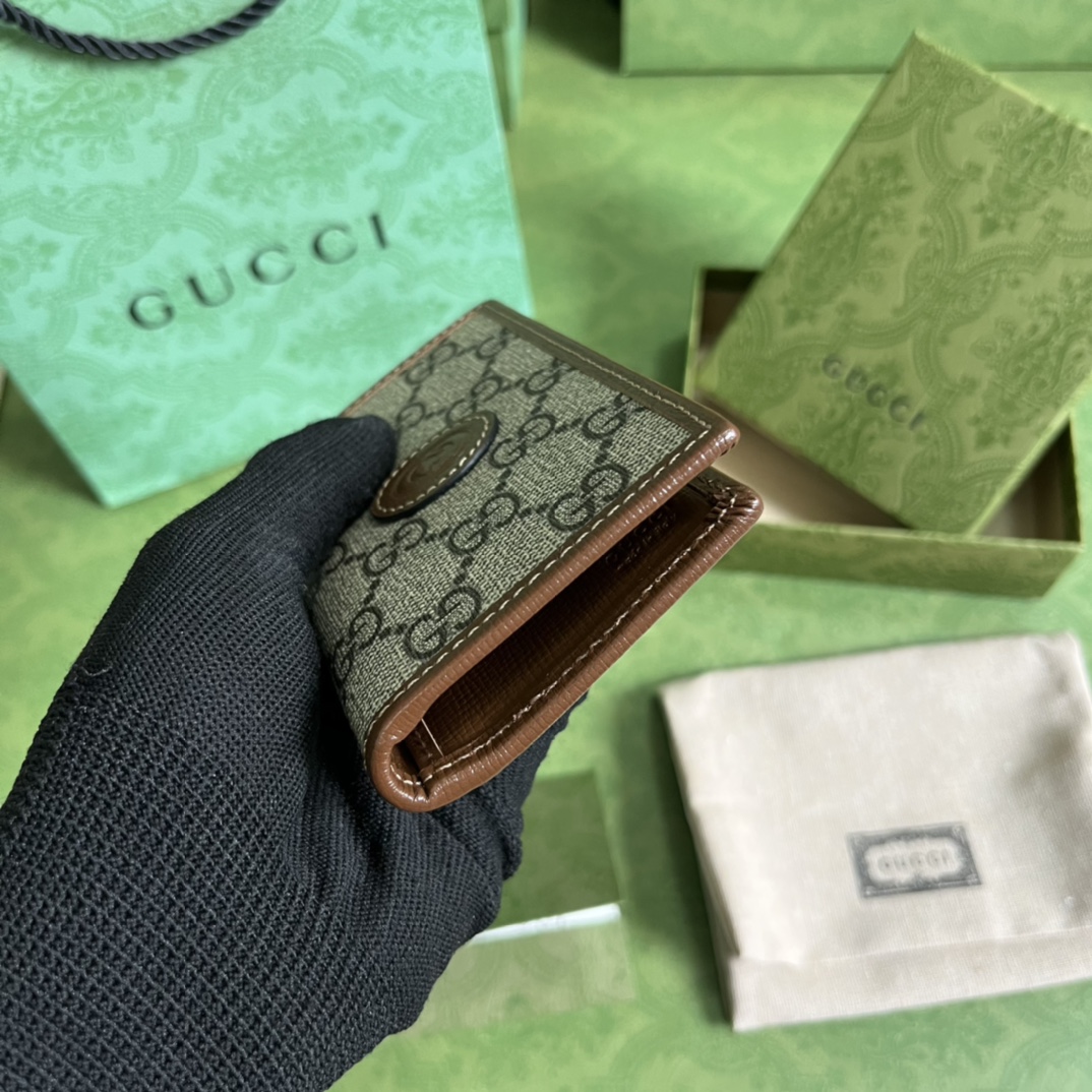Gucci Wallet-7.5*12CM