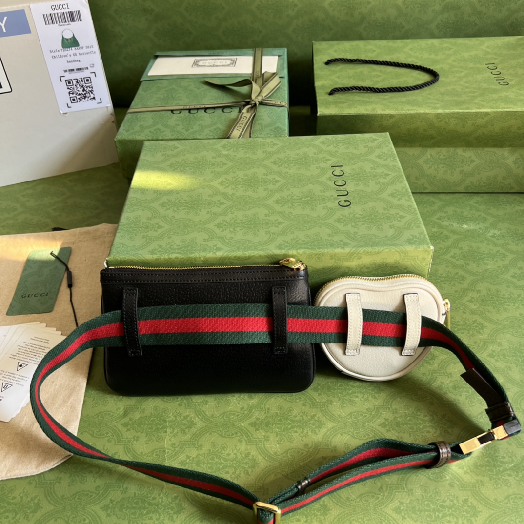 Gucci Waist Bag-12*11*2&20*13CM