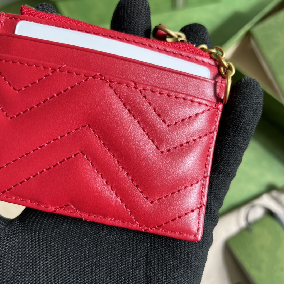 Gucci Wallet-10*7.5*1CM