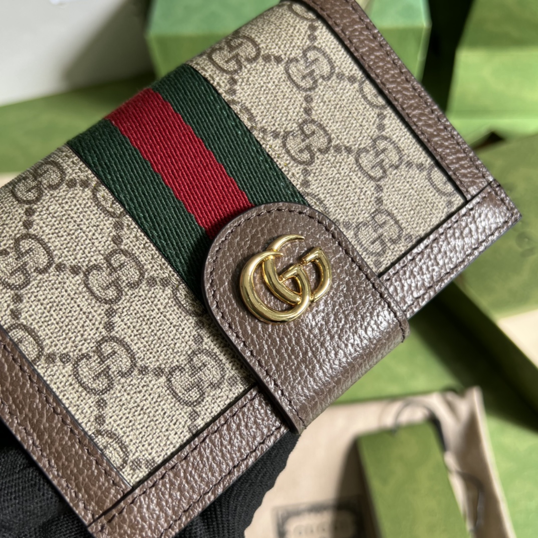 Gucci Wallet-10.5*14.5CM