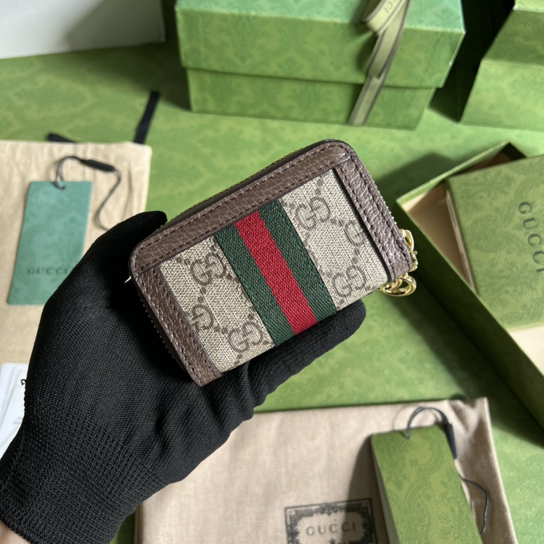 Gucci Wallet-10.5*6.5*2.5CM