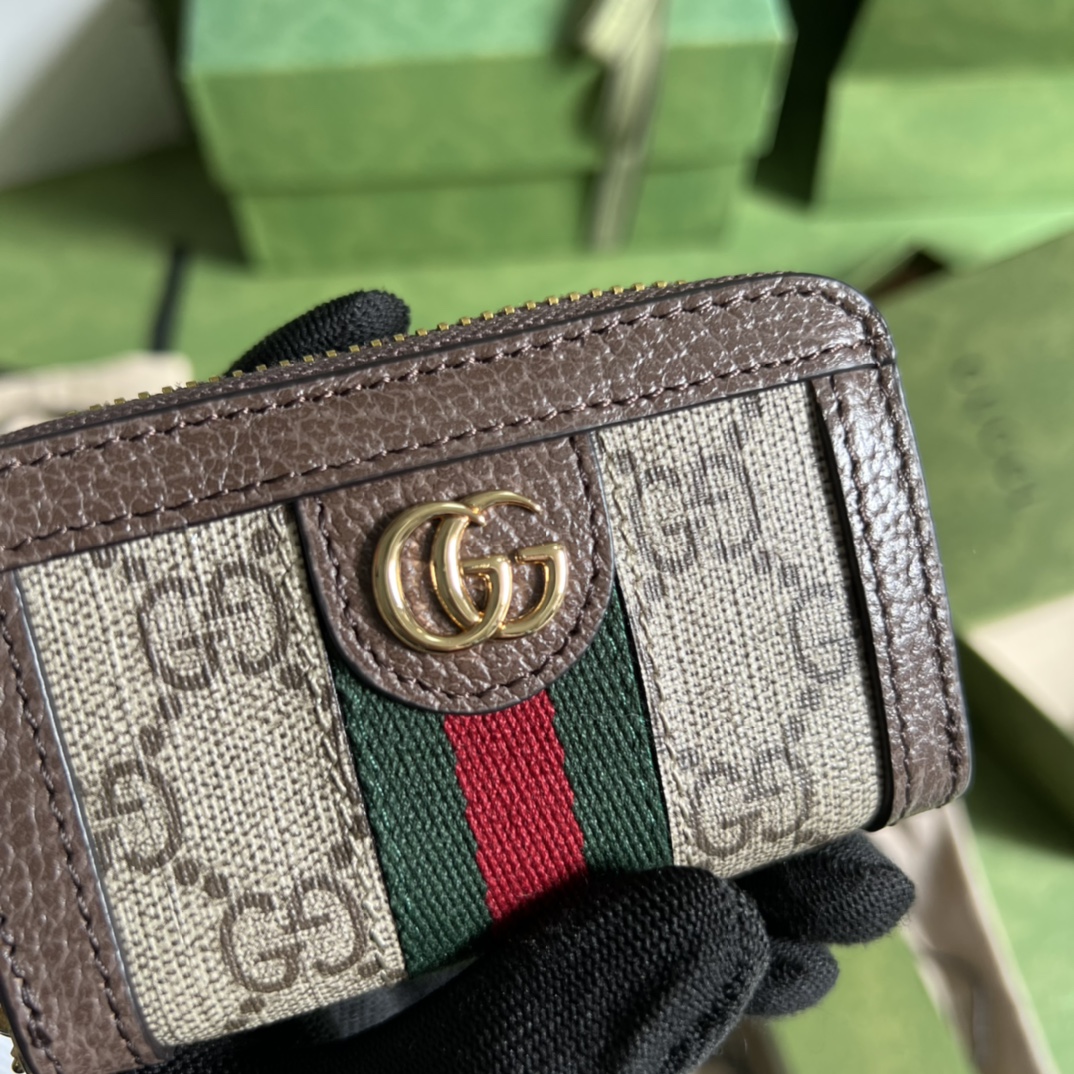 Gucci Wallet-10.5*6.5*2.5CM