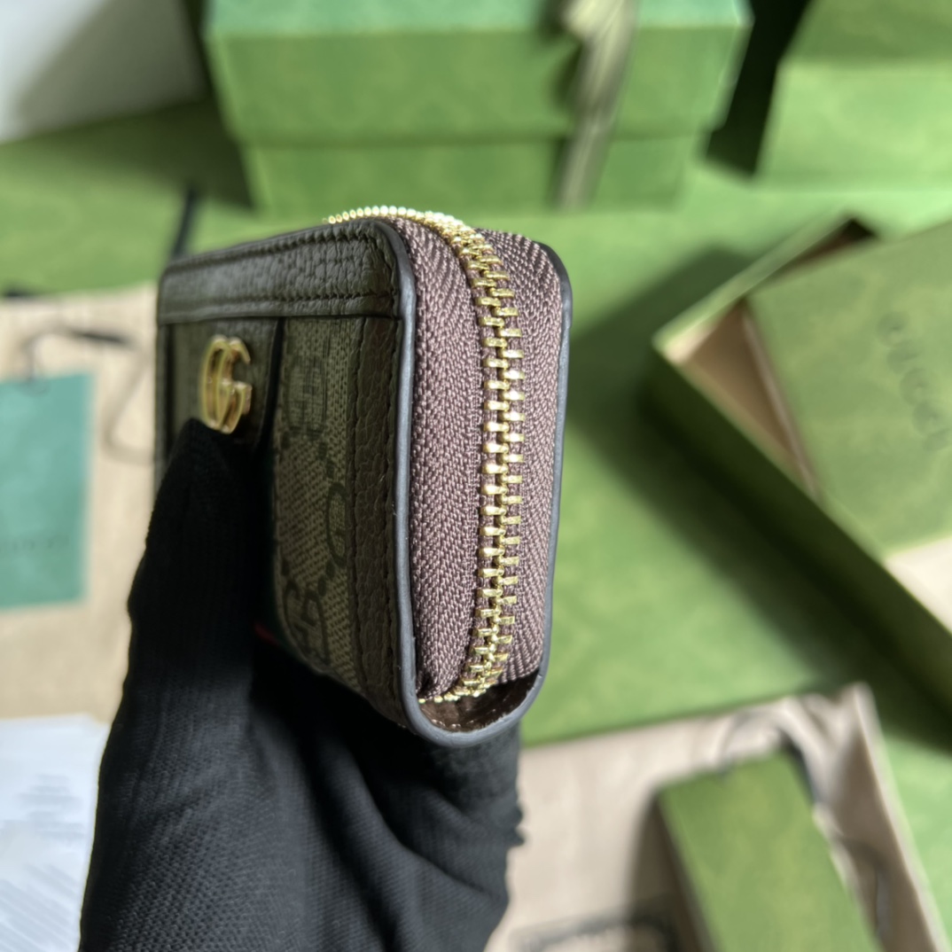 Gucci Wallet-10.5*6.5*2.5CM