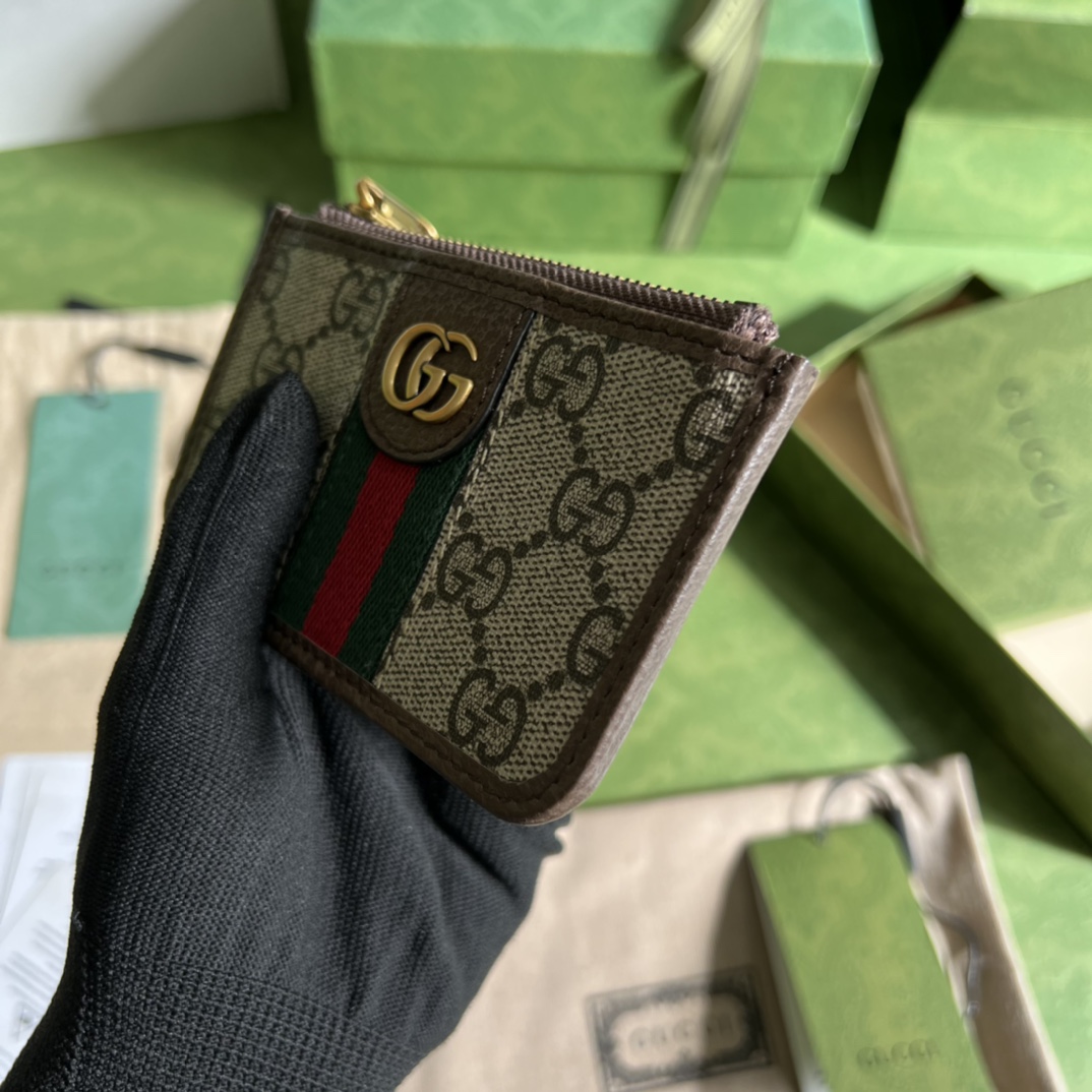 Gucci Wallet-12*7.5*1CM