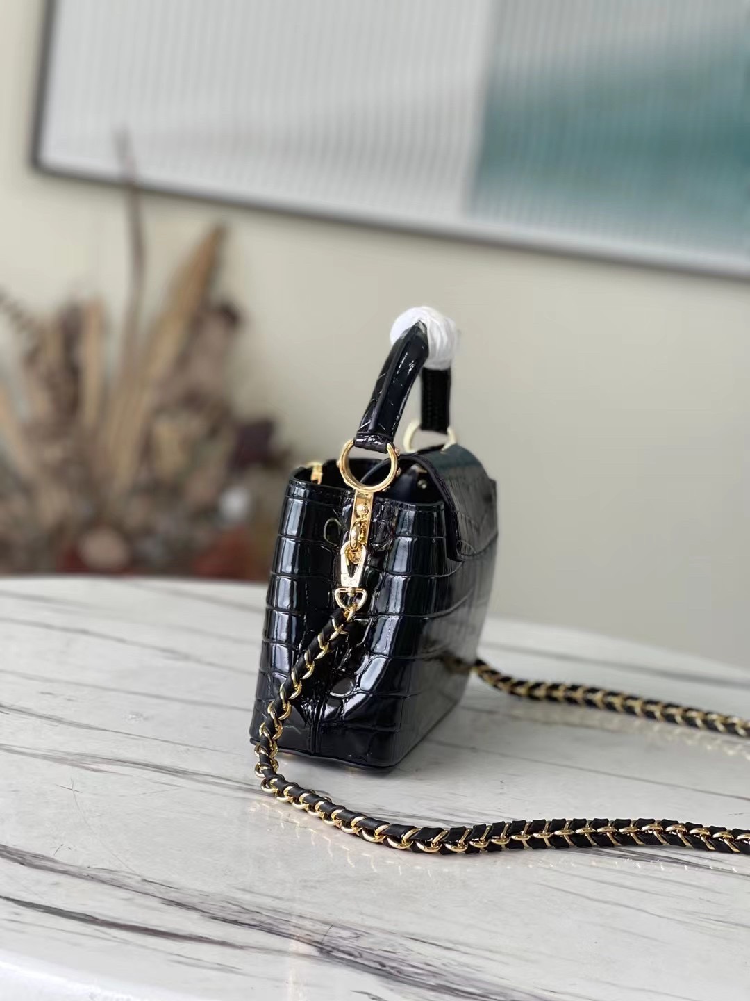 Louis Vuitton Mini Capucines Handlebag-21*14*8CM