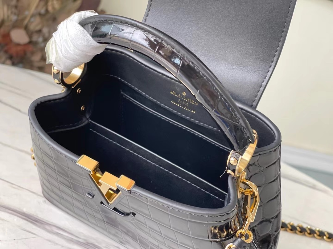 Louis Vuitton Mini Capucines Handlebag-21*14*8CM