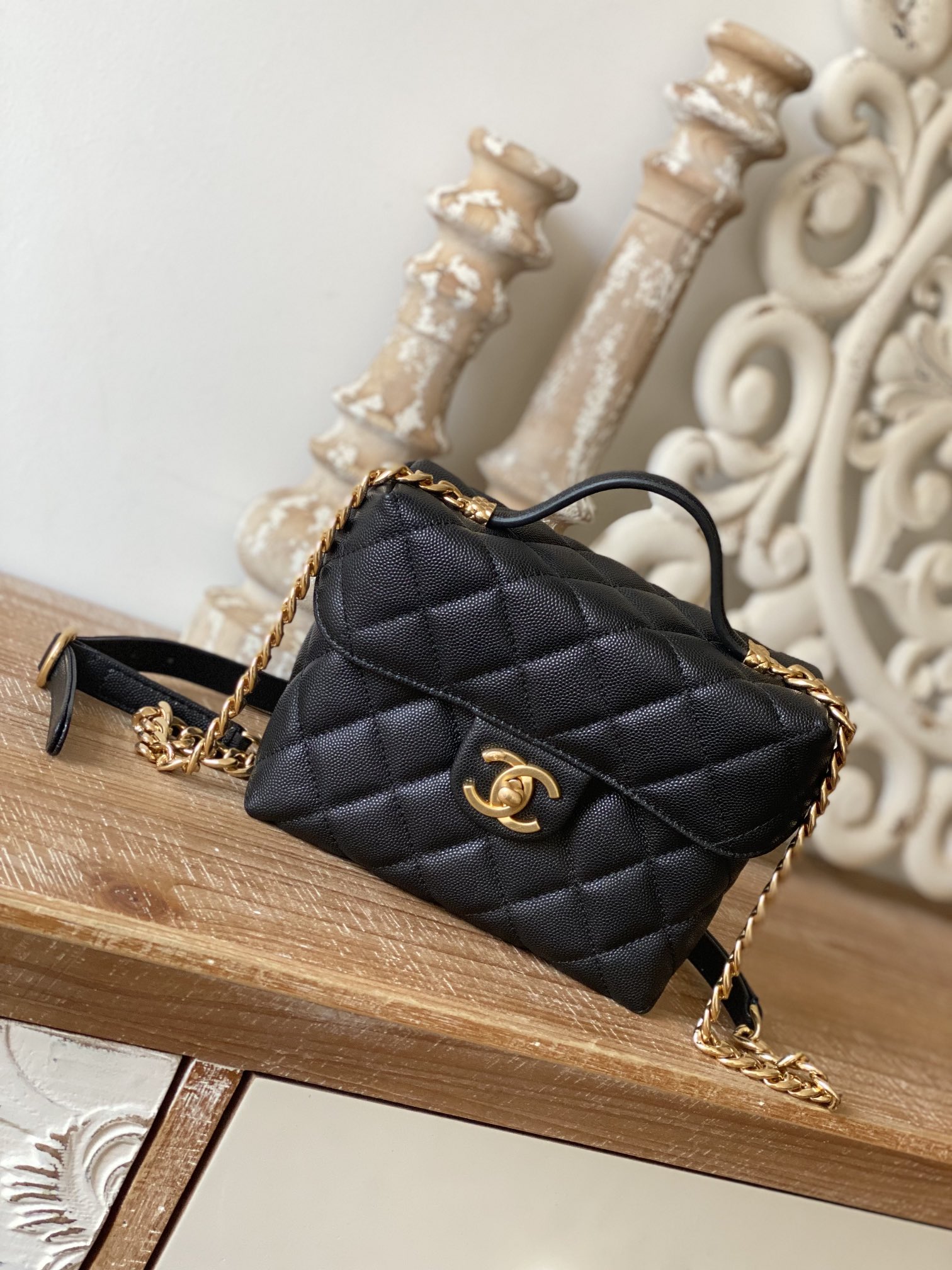 Ch@nel Mini Flap Bag-14.5*12.5×5.CM