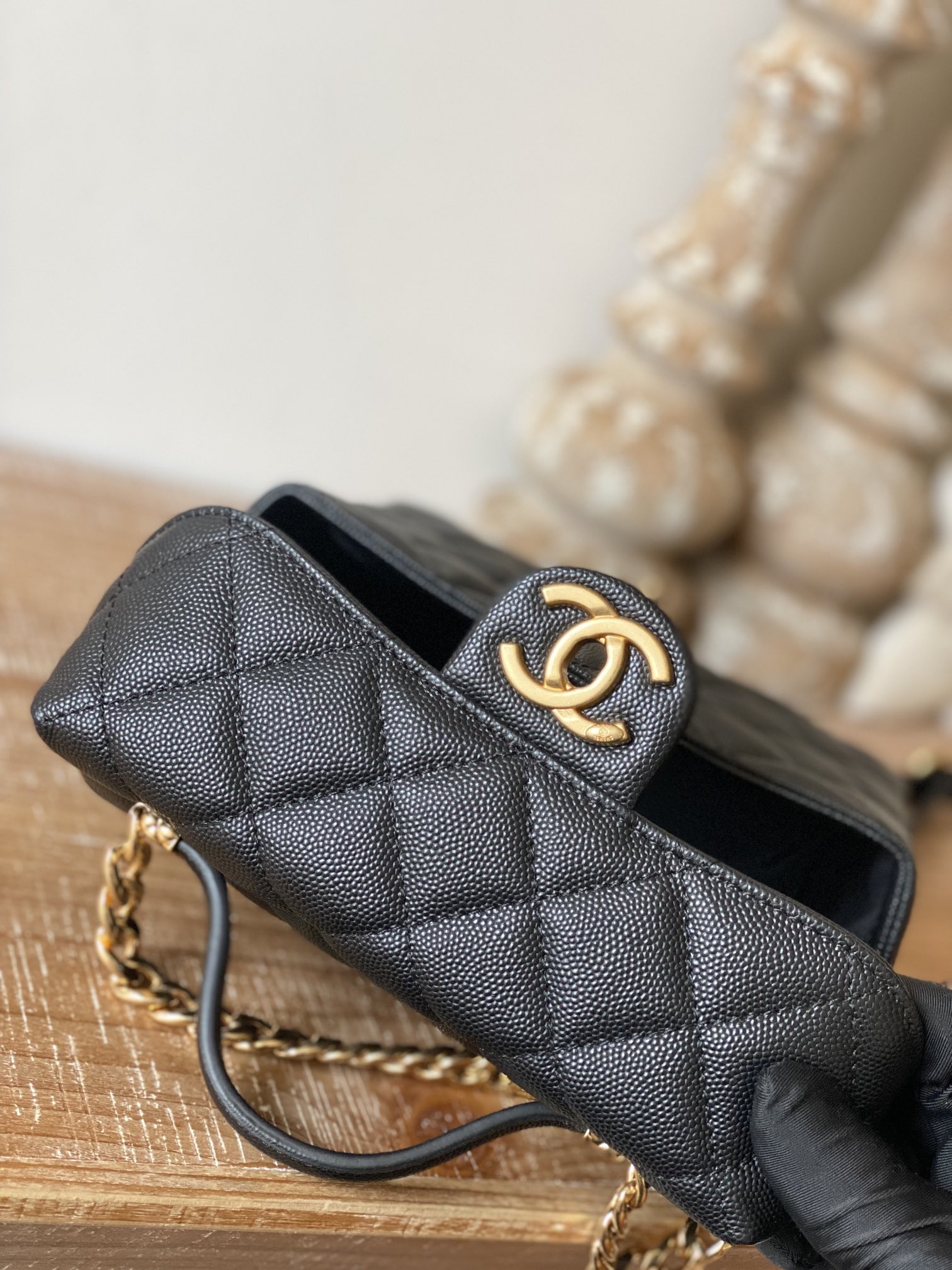 Ch@nel Mini Flap Bag-14.5*12.5×5.CM