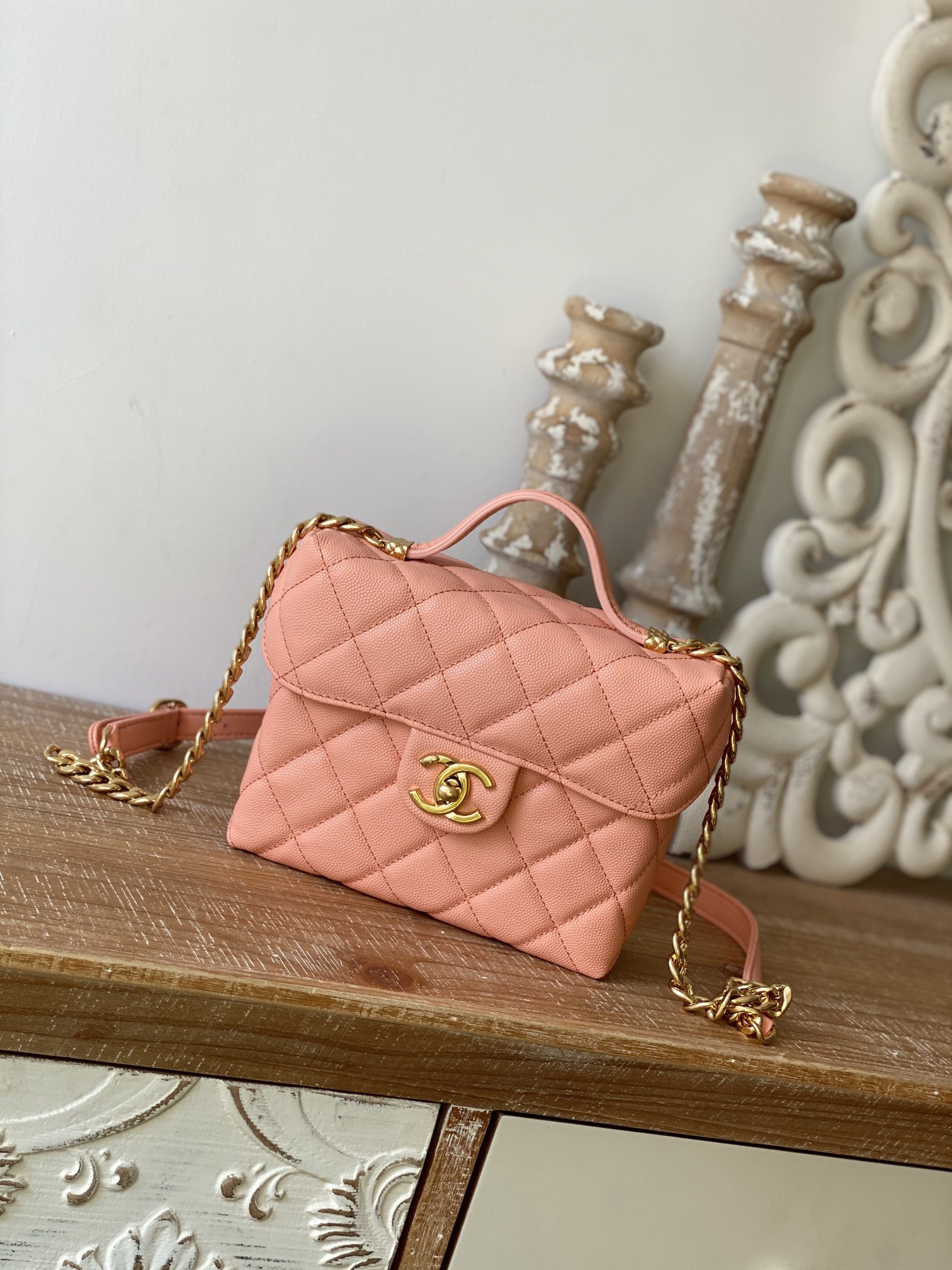 Ch@nel Mini Flap Bag-14.5*12.5×5.CM