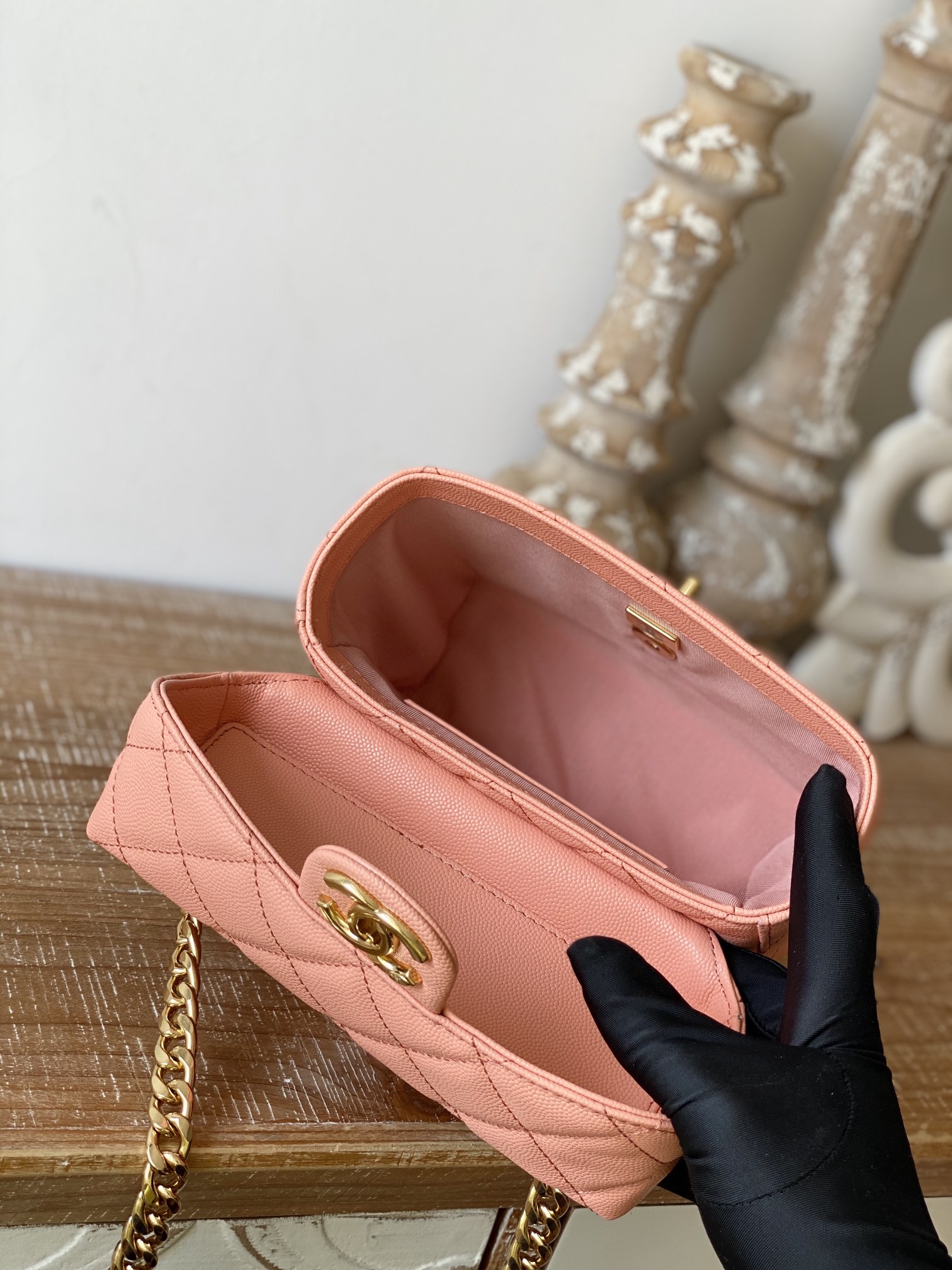 Ch@nel Mini Flap Bag-14.5*12.5×5.CM