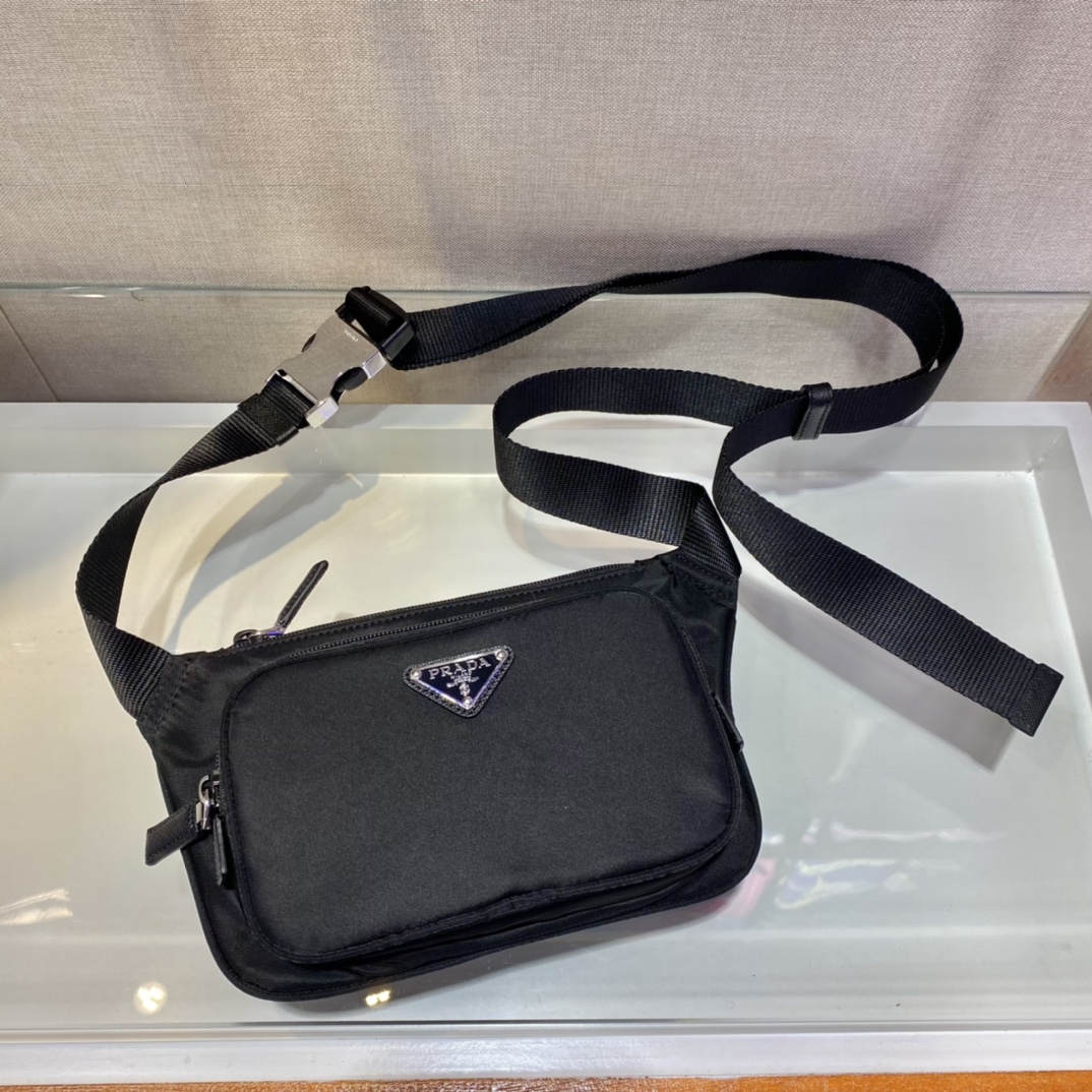 Prada 2VH128 Waist Bag -19*13*2.5CM