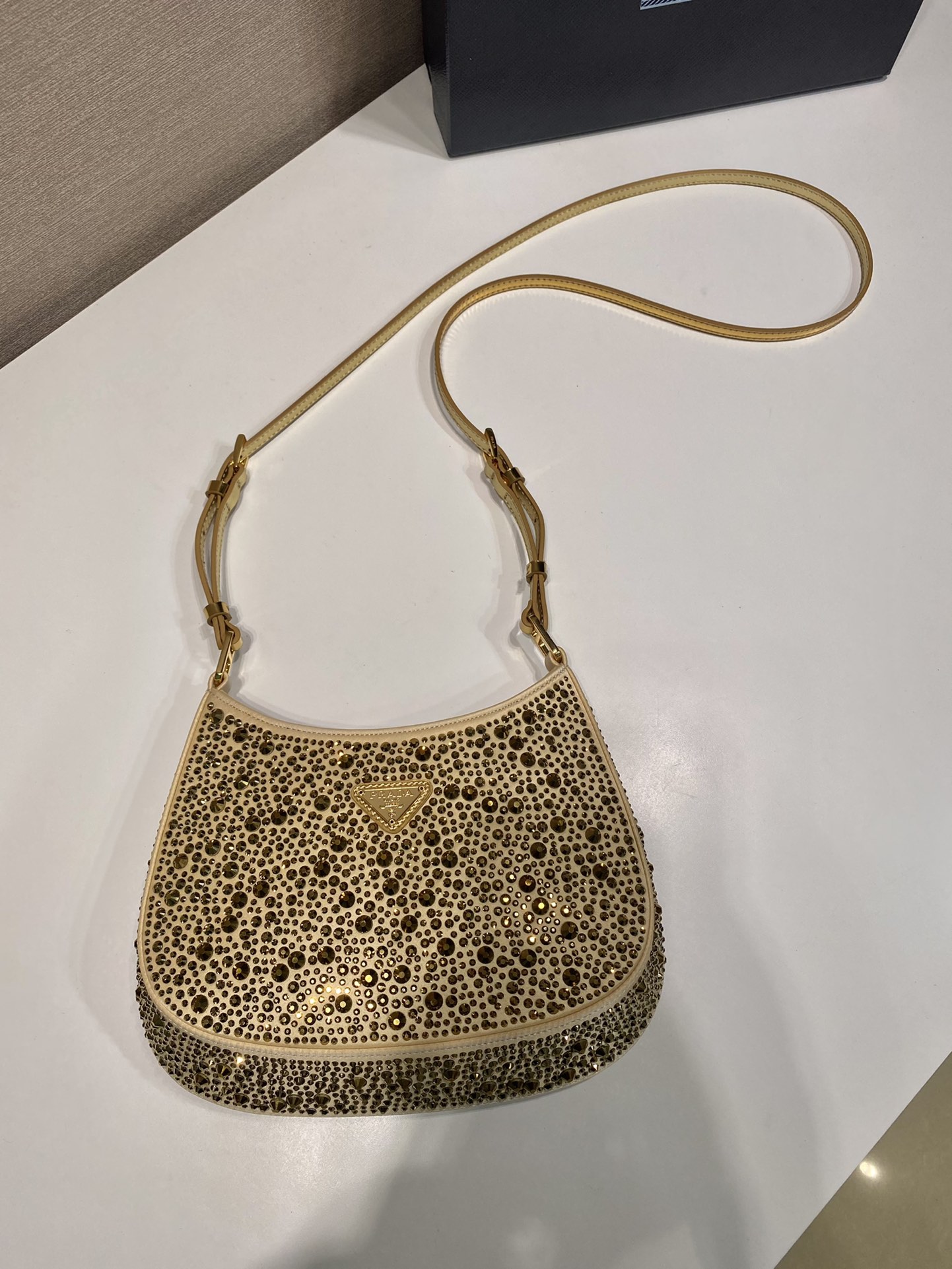 Prada Cleo 1BC169 Shoulder Bag-22*18.5*4.5CM Prada Cleo 1BC169 Shoulder Bag-22*18.5*4.5CM