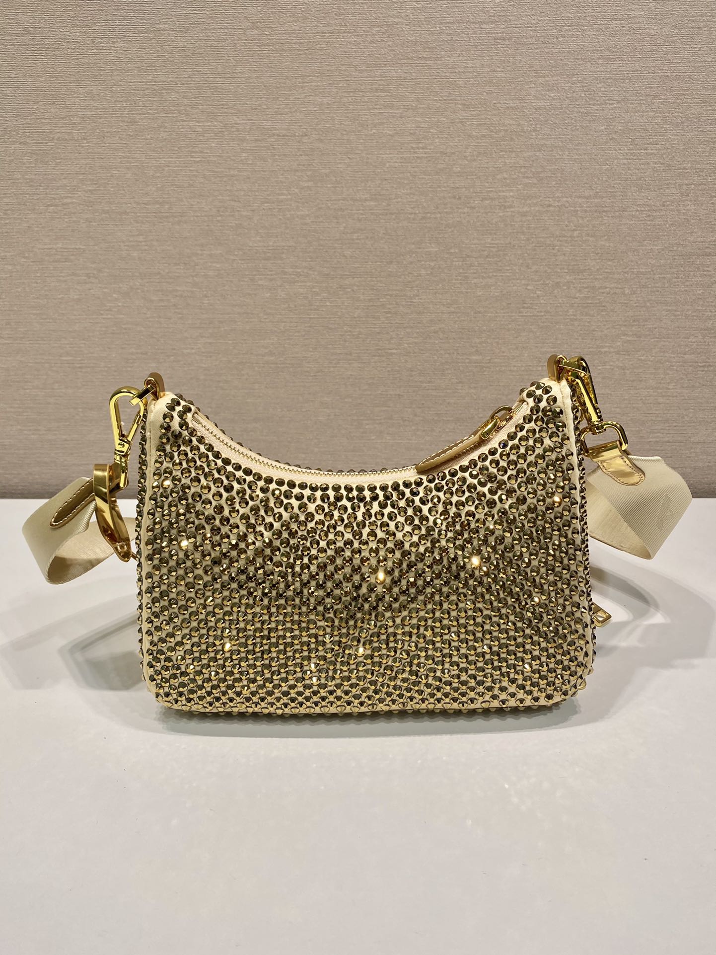 Prada 1BH204 Nylon Hobo Bag-22*16*6CM