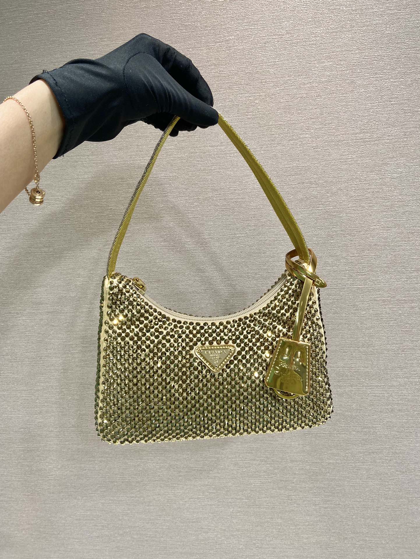 Prada Nylon 1NE515 Hobo Bag-23*14*5CM