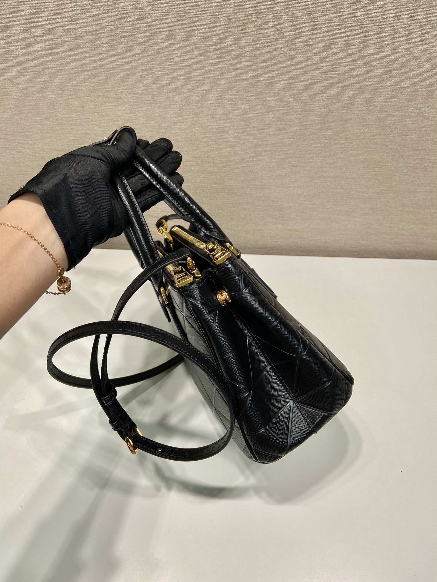 Prada Tote Bag 1BA896-24.5*16.5*11CM