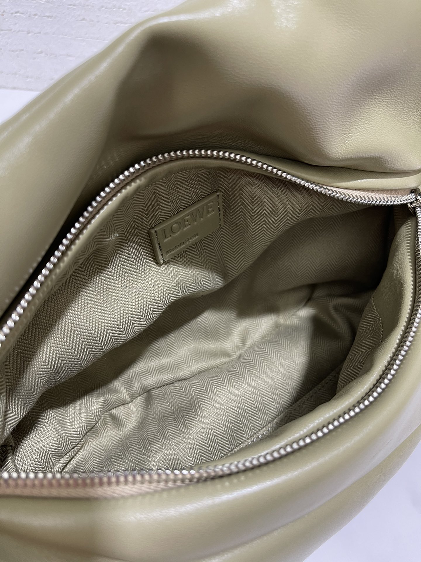 Lowee Puzzle Puffer Hobo Bag-31*16*13CM