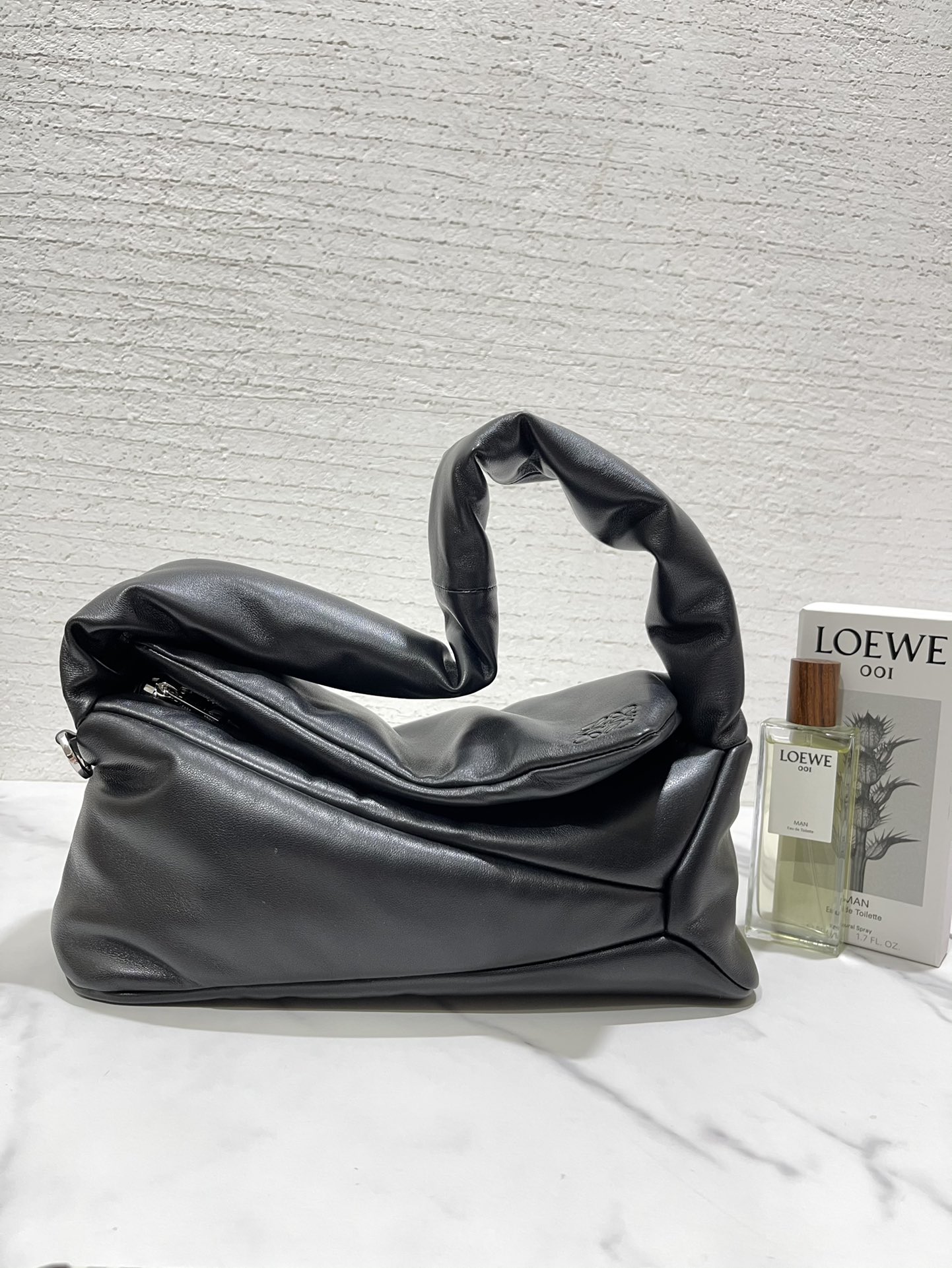 Lowee Puzzle Puffer Hobo Bag-31*16*13CM