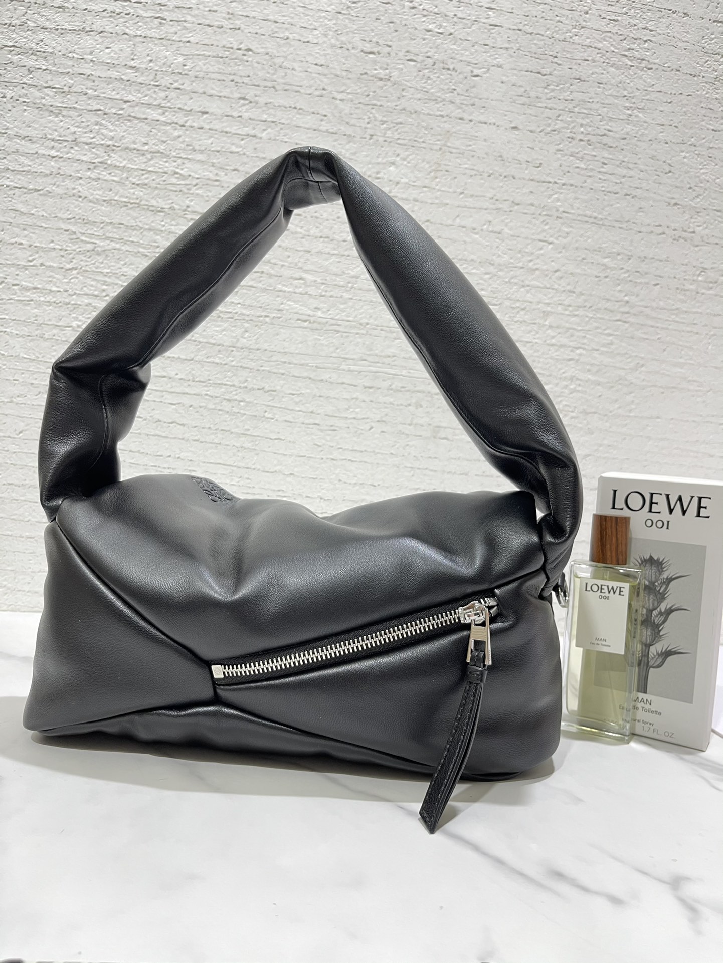Lowee Puzzle Puffer Hobo Bag-31*16*13CM
