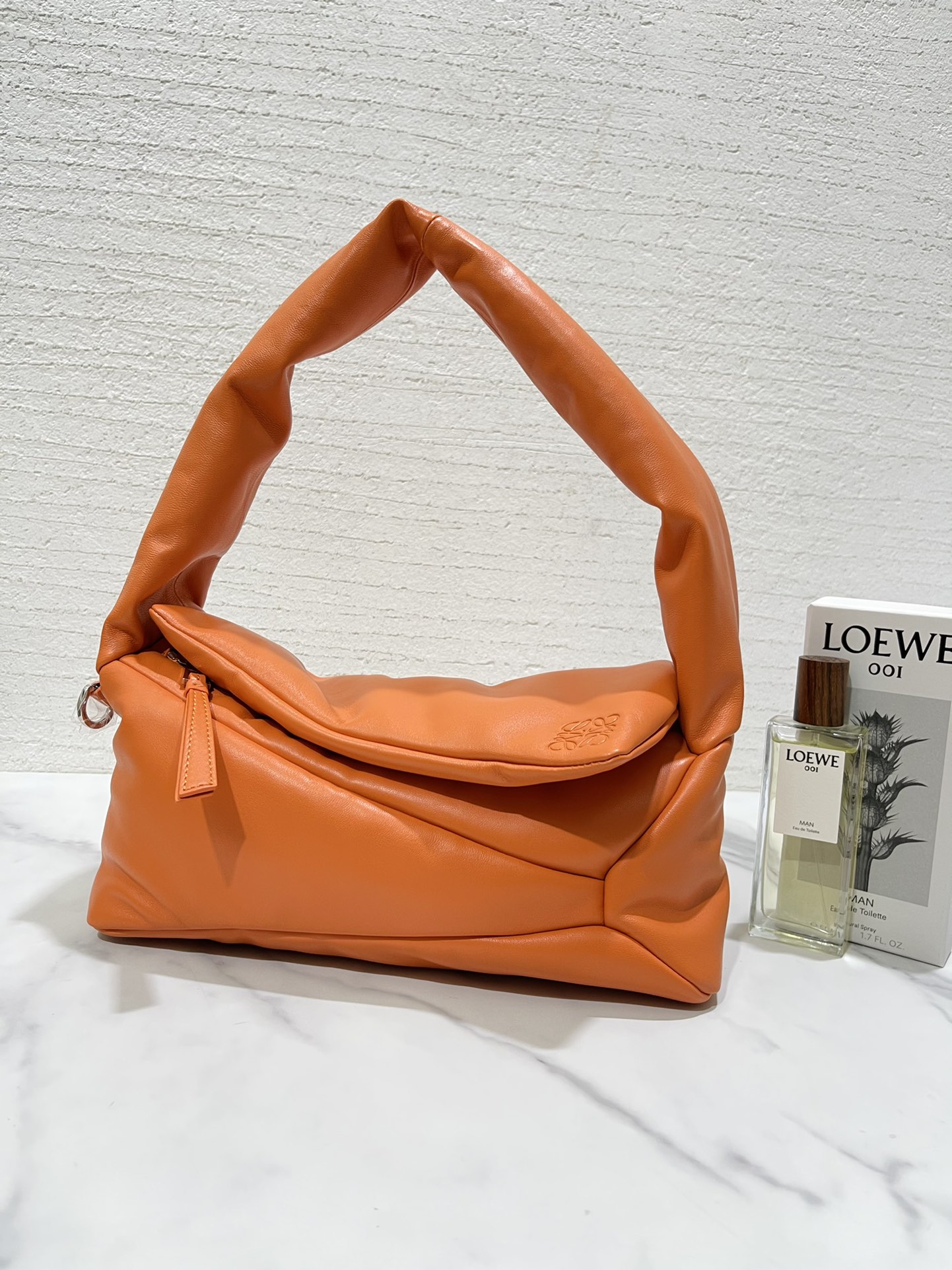 Lowee Puzzle Puffer Hobo Bag-31*16*13CM