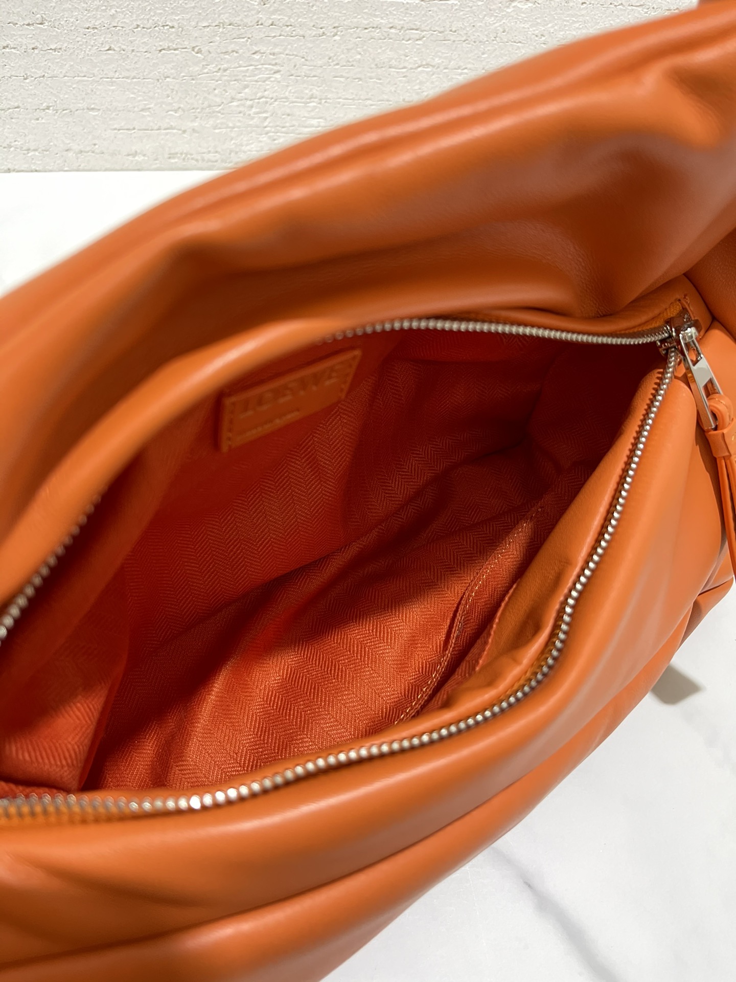 Lowee Puzzle Puffer Hobo Bag-31*16*13CM
