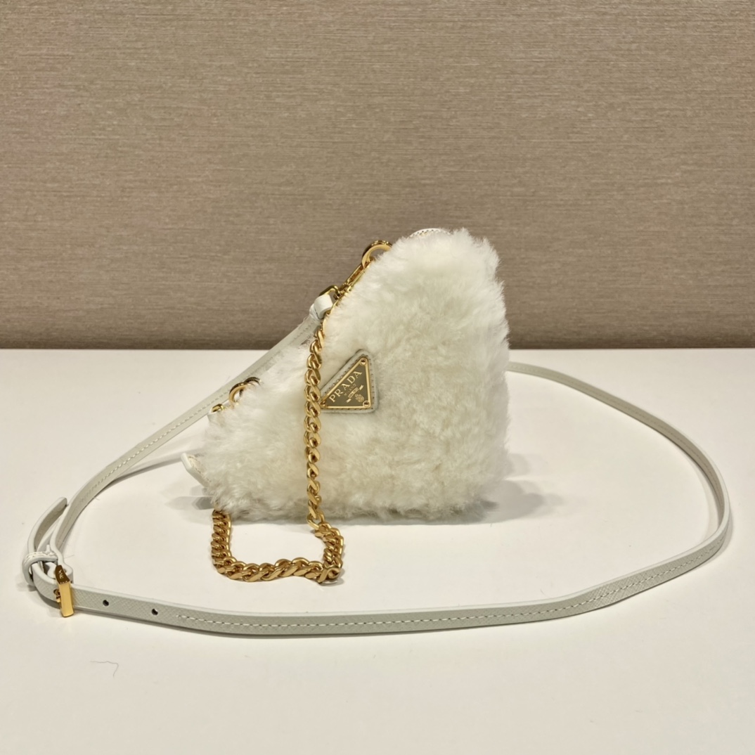 Prada 1NR015 Double Triangle Bag -15*10*5CM