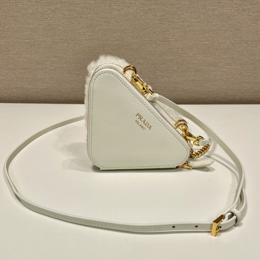 Prada 1NR015 Double Triangle Bag -15*10*5CM