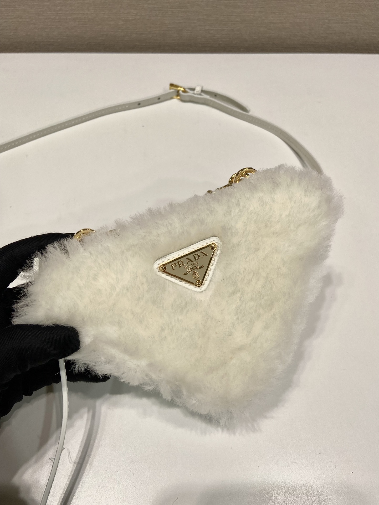Prada 1NR015 Double Triangle Bag -15*10*5CM