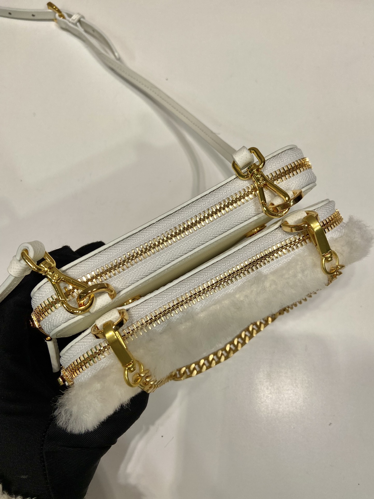Prada 1NR015 Double Triangle Bag -15*10*5CM