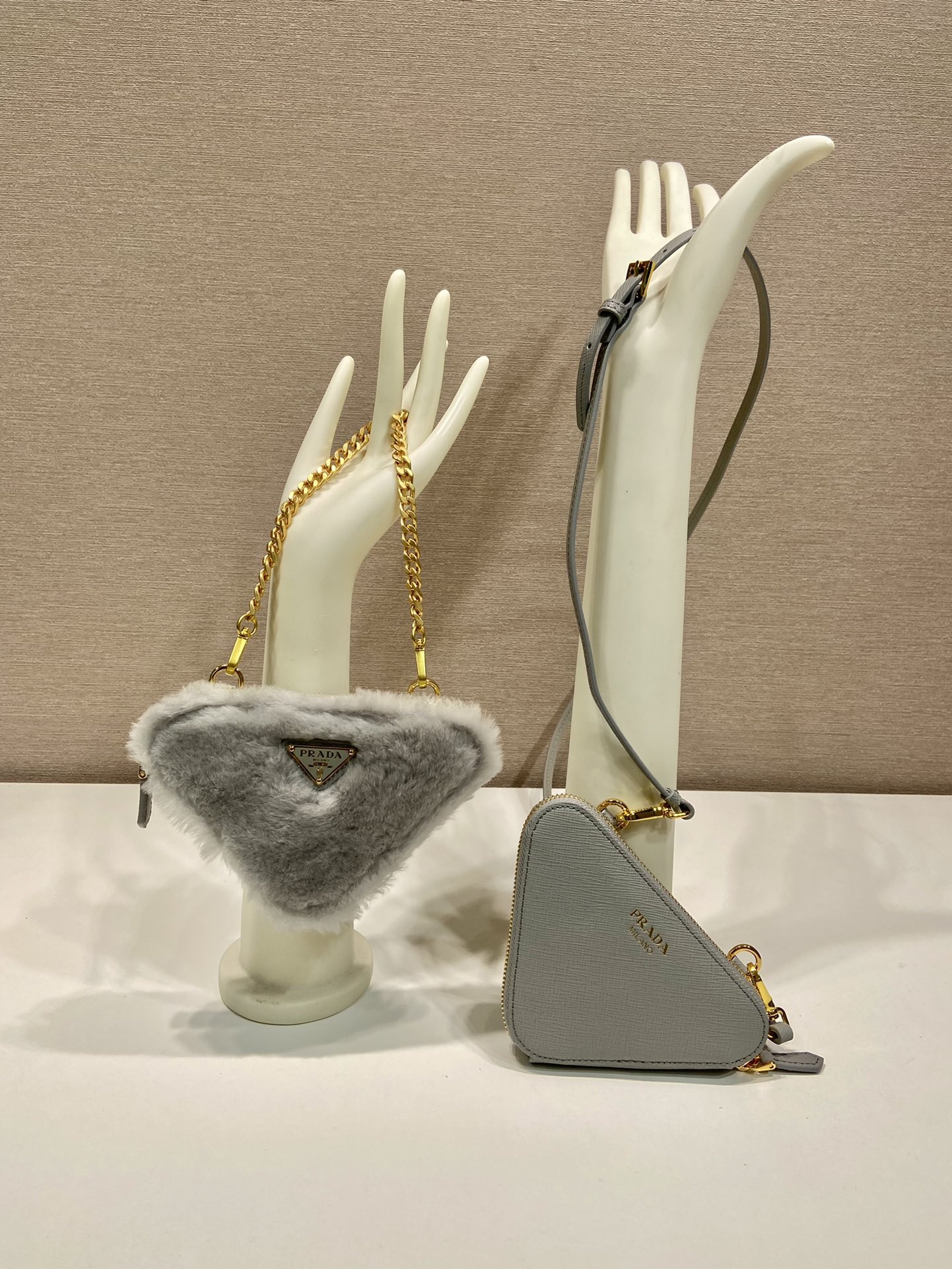Prada 1NR015 Double Triangle Bag -15*10*5CM