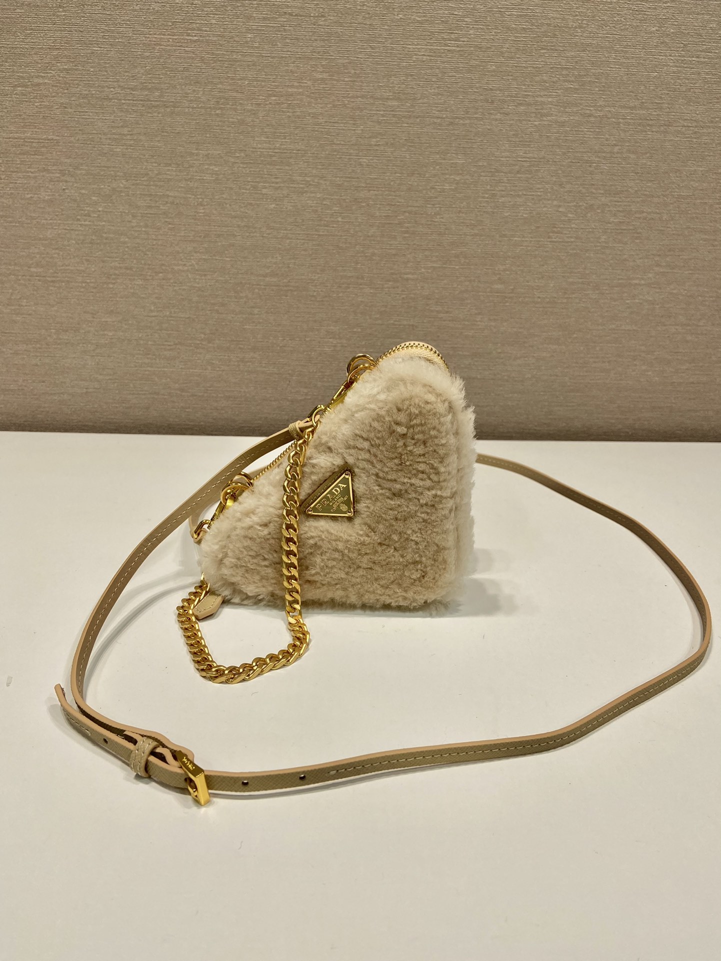 Prada 1NR015 Double Triangle Bag -15*10*5CM