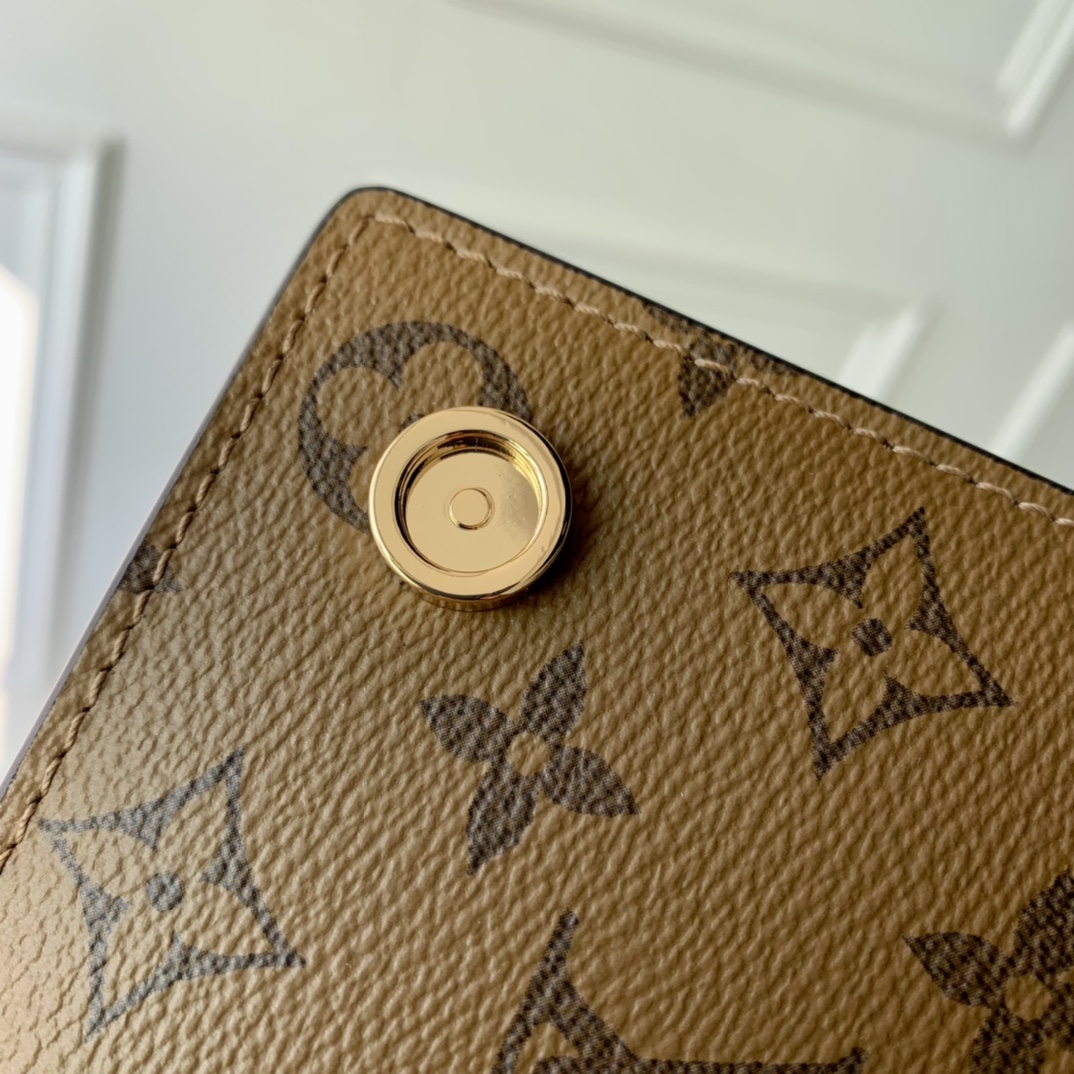 Louis Vuitton Book Chain Wallet-20 x 14 x 4CM