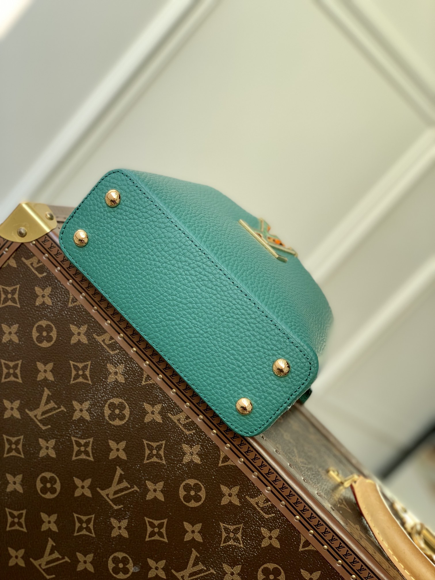 Louis Vuitton Mini Capucines Handlebag-M21168-21*14*8CM