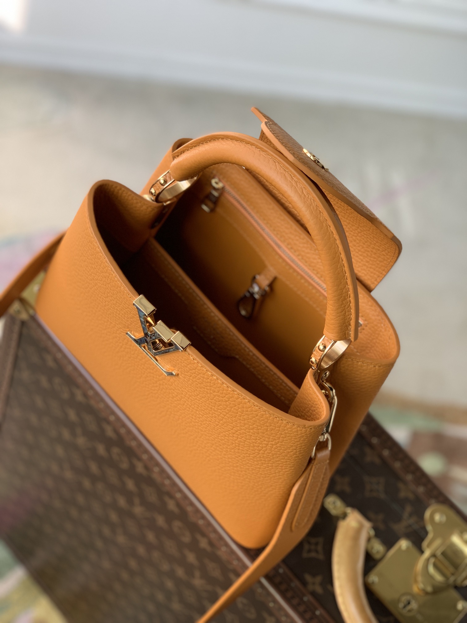 Louis Vuitton Capucines BB-M21164-27*18*9CM