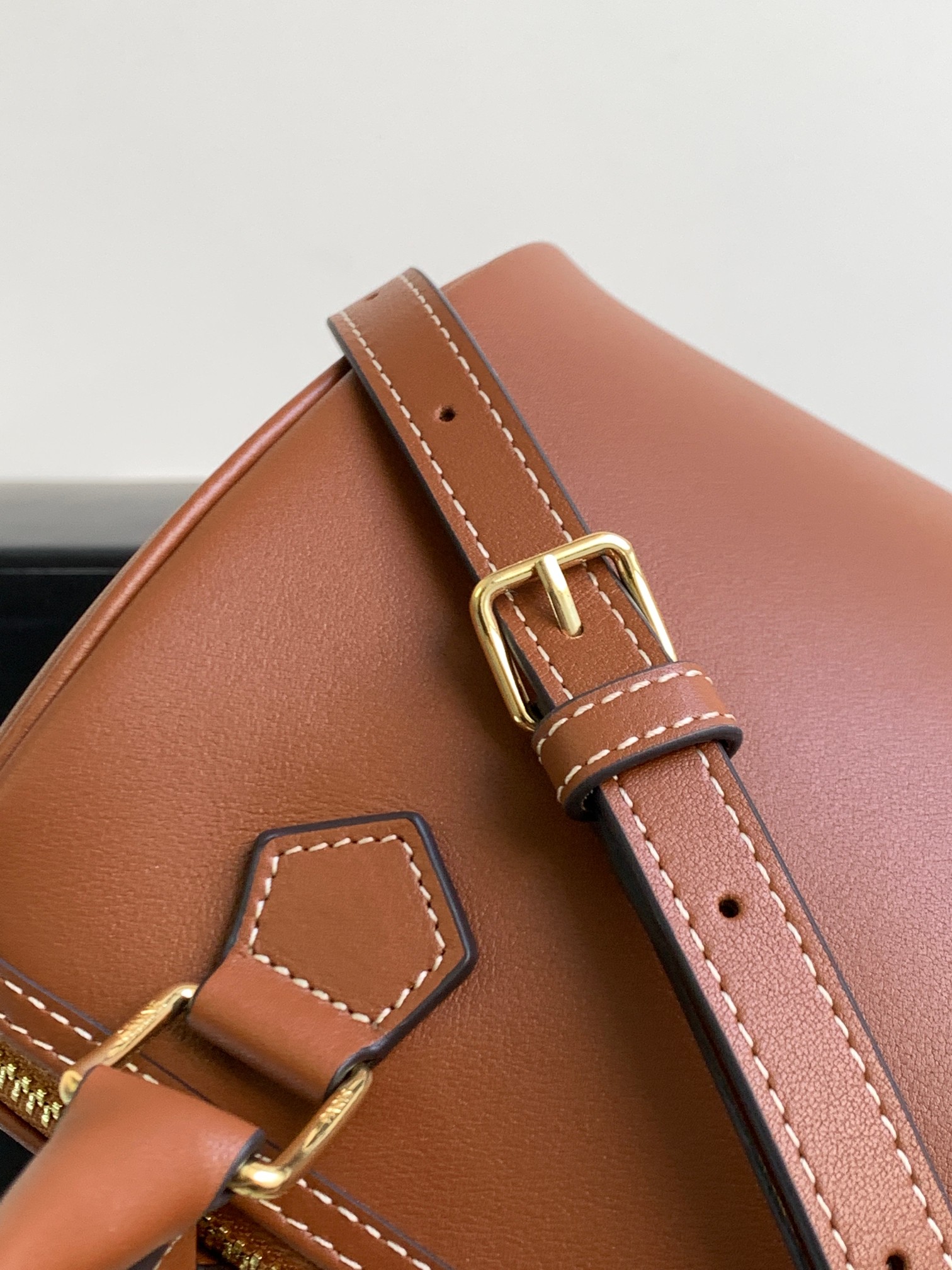 Celina 2023SS Cuir Triomphe Bag-19.5 X 14 X 7CM