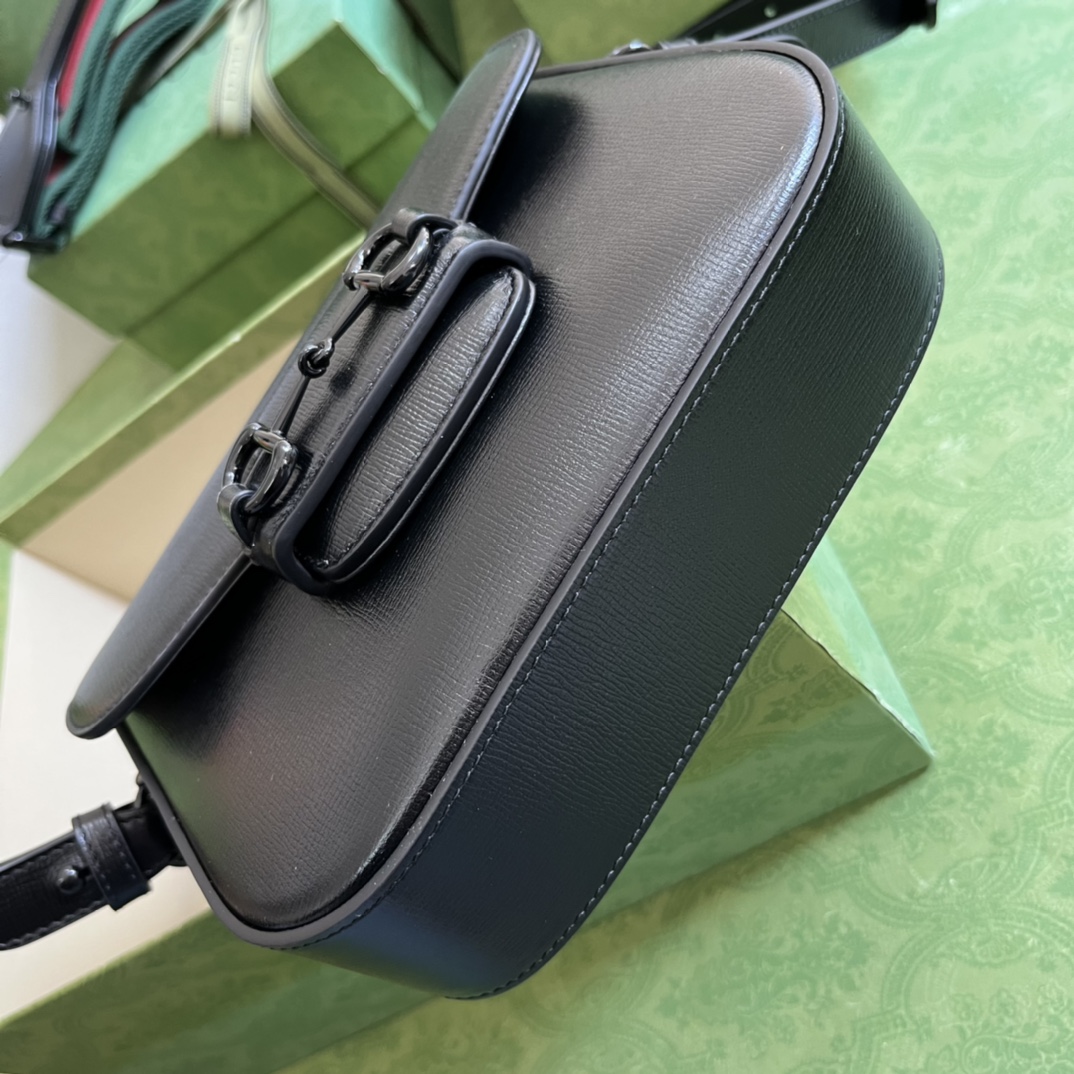 Gucci 1955 Horsebit Shoulder Bag-20.6*14.4*5.1CM