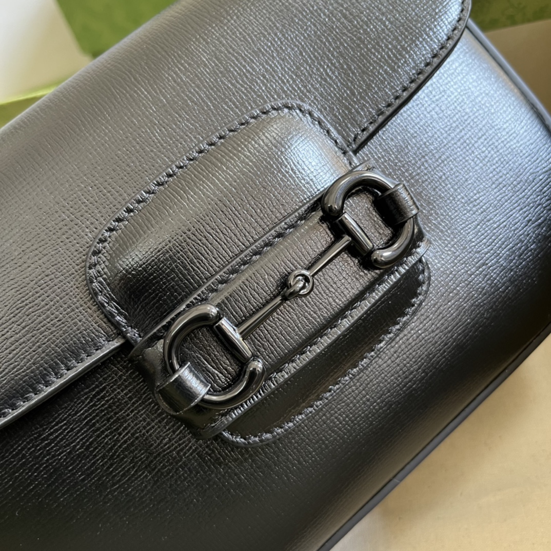 Gucci 1955 Horsebit Shoulder Bag-20.6*14.4*5.1CM